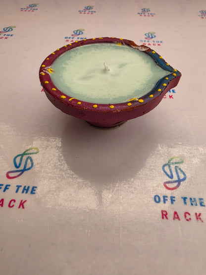 Shubh Sugandh Painted Diya Candle