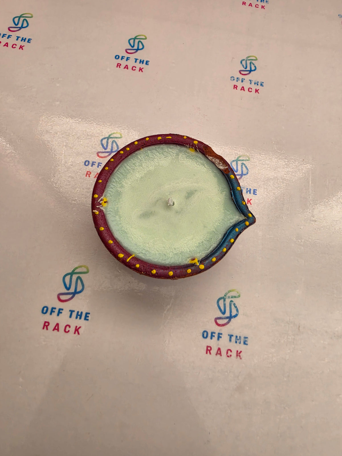 Shubh Sugandh Painted Diya Candle