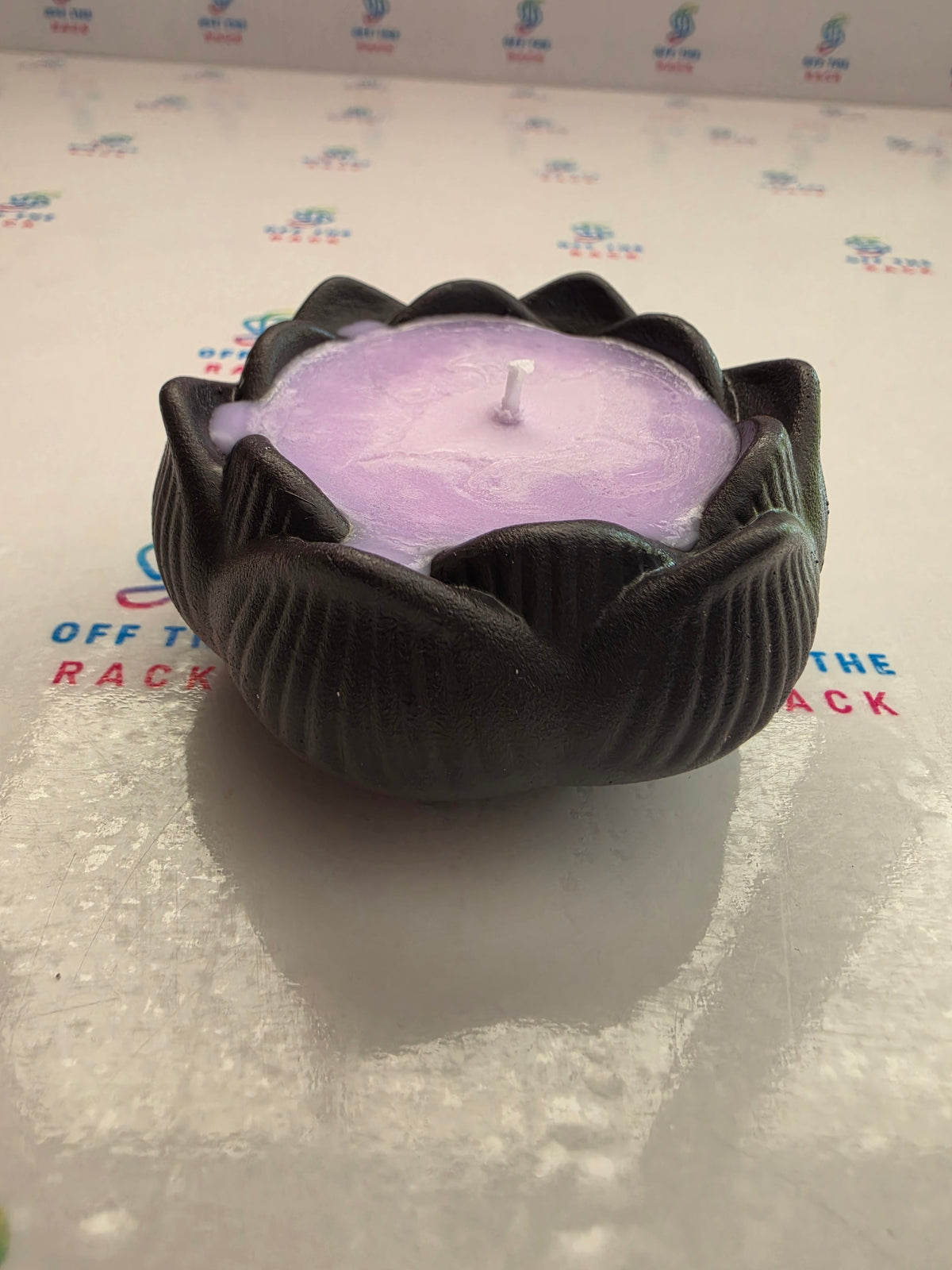 Rangoli Nights Lotus Candle