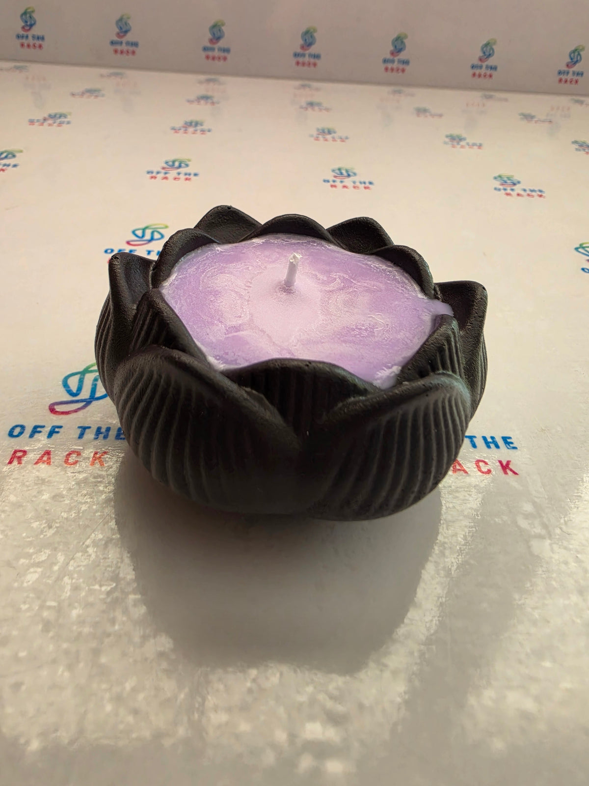 Rangoli Nights Lotus Candle