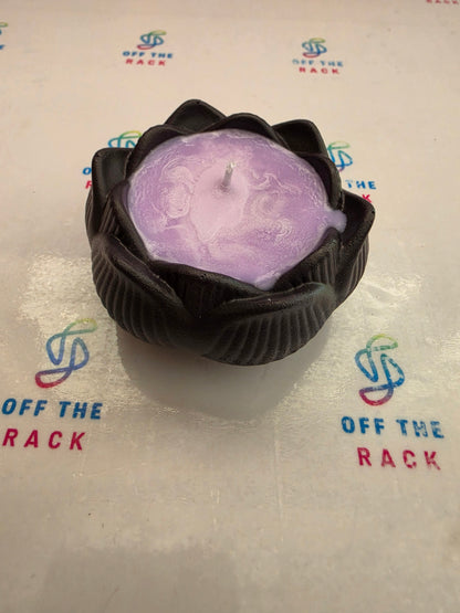 Rangoli Nights Lotus Candle