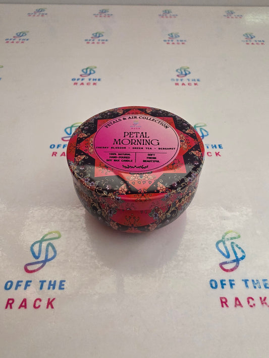 Petal Morning Mandala Tin Candle