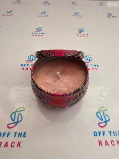 Petal Morning Mandala Tin Candle
