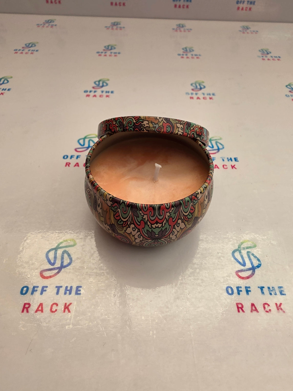Midnight Woods Mandala Tin Candle