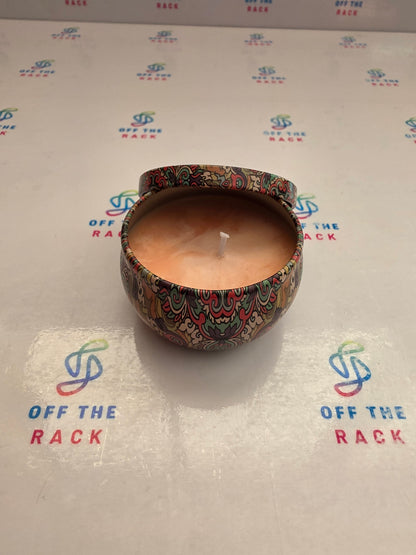 Midnight Woods Mandala Tin Candle