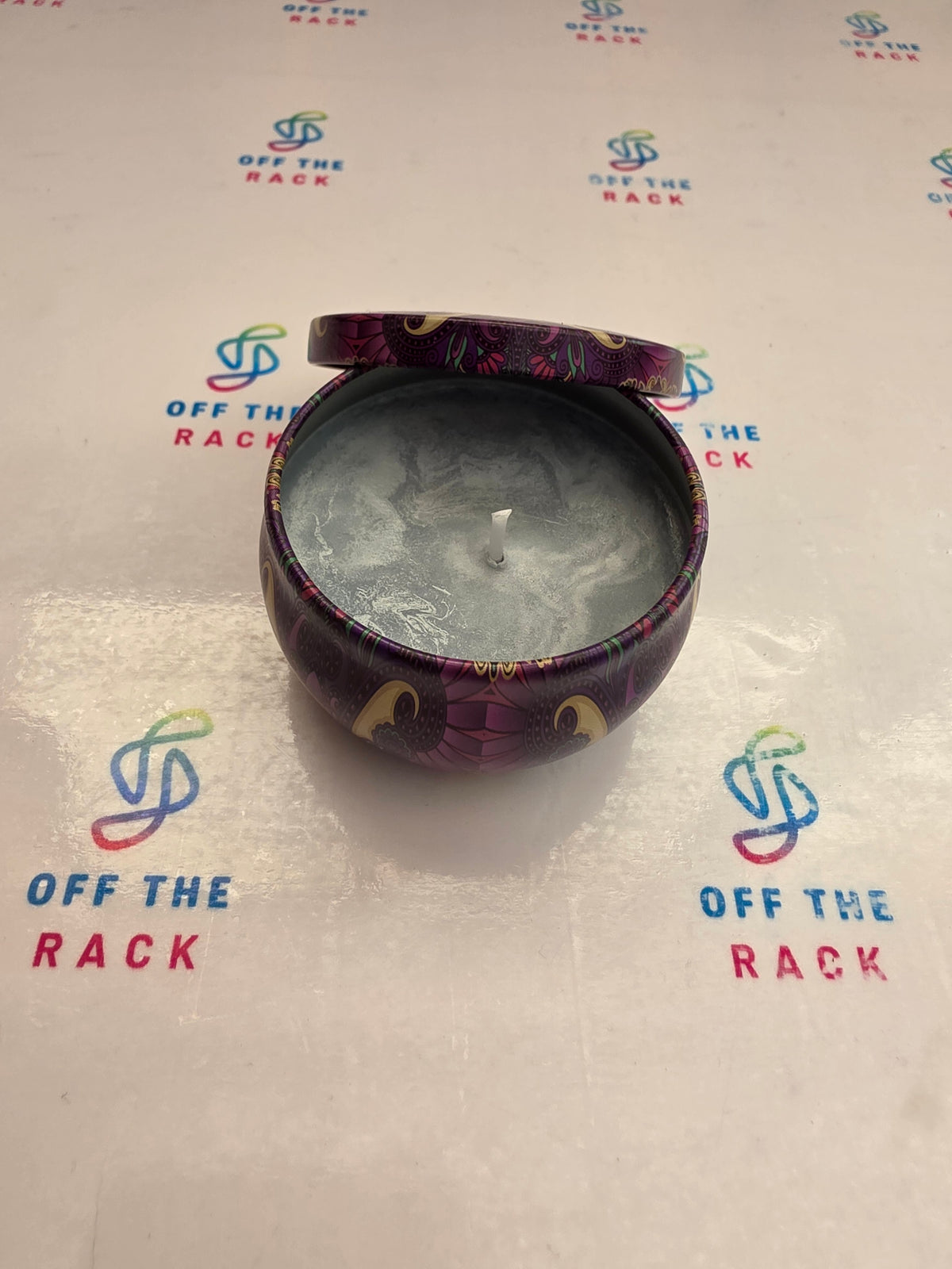 Smoked Vanilla Oud Mandala Tin Candle