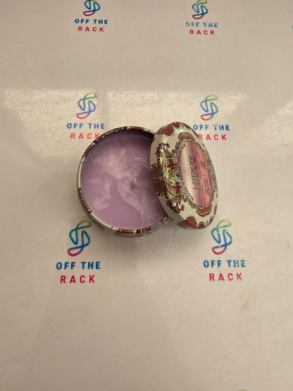 Lavender Lagoon Mandala Tin Candle