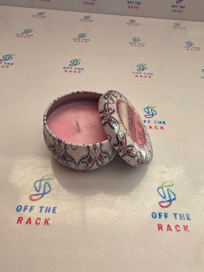 Cherry Blossom Dream Mandala Tin Candle