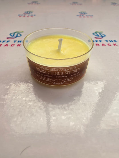 Warm Citrus Kitchen Tealight Candle
