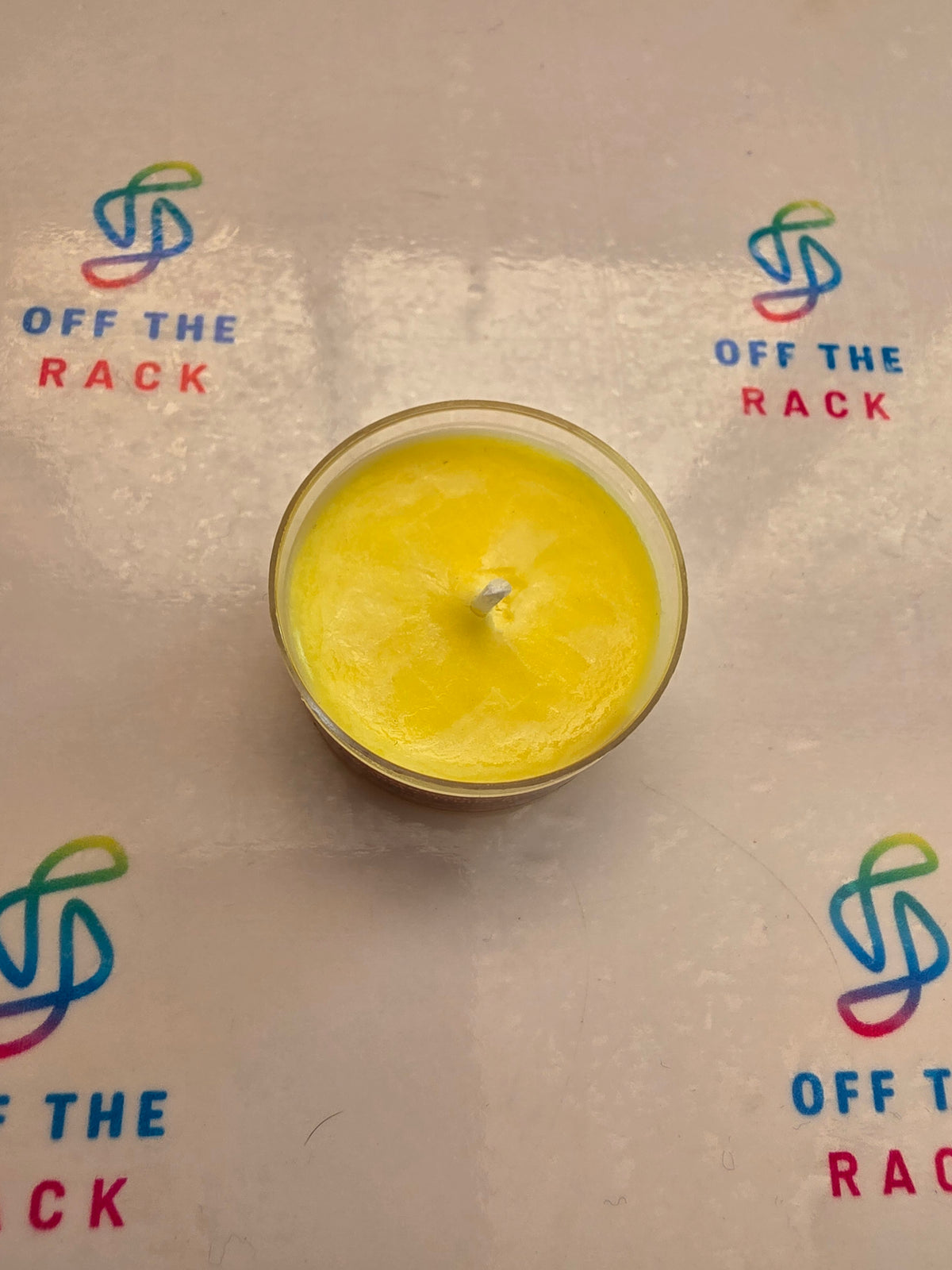 Warm Citrus Kitchen Tealight Candle