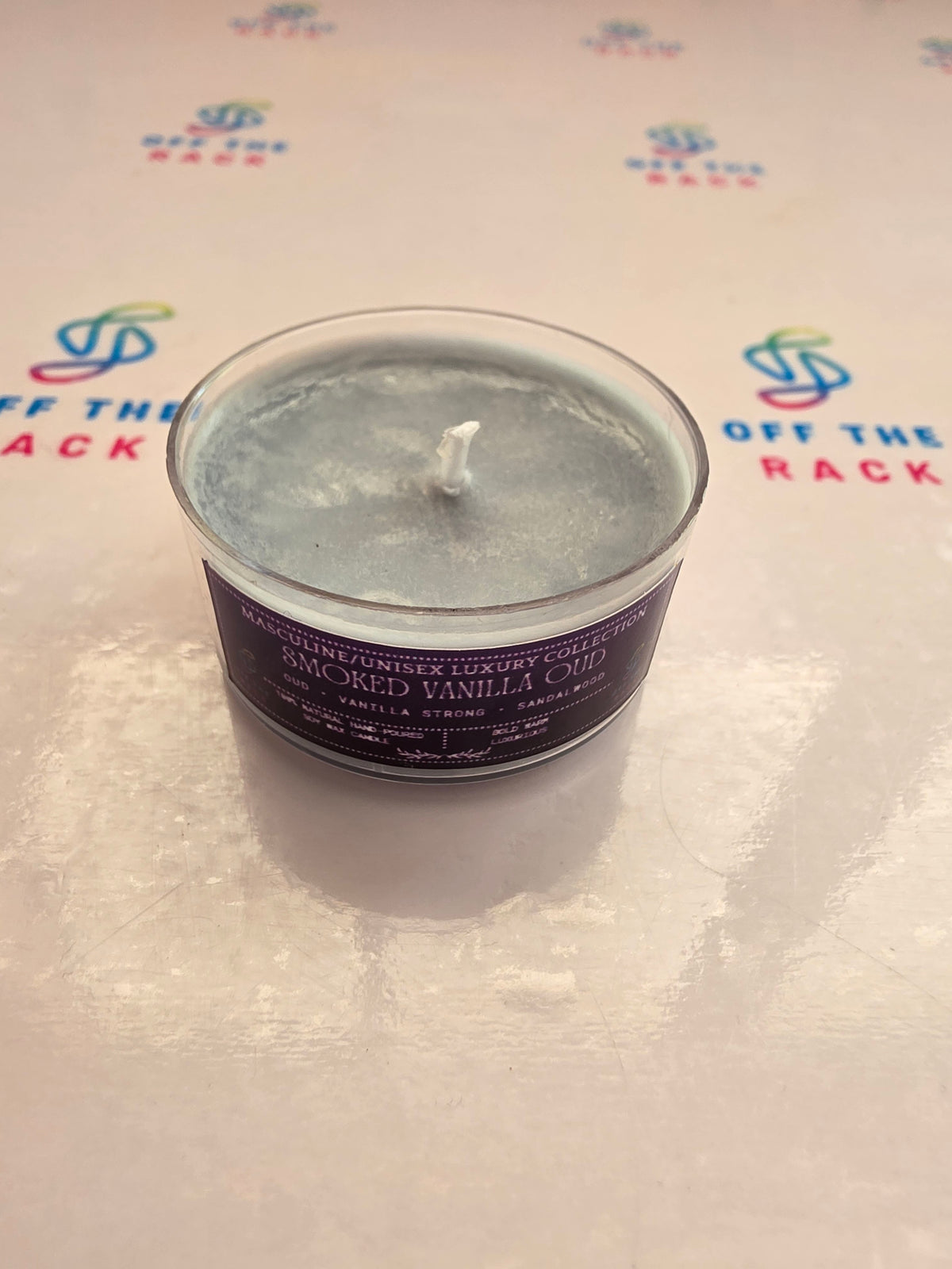 Smoked Vanilla Oud Tealight Candle