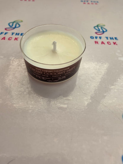 Creamy Coconut Drift Tealight Candle