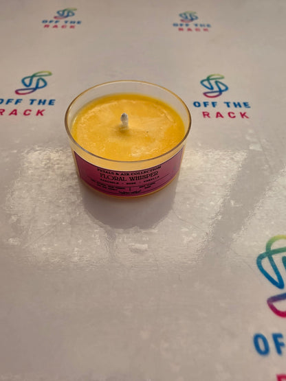 Floral Whisper Tealight Candle