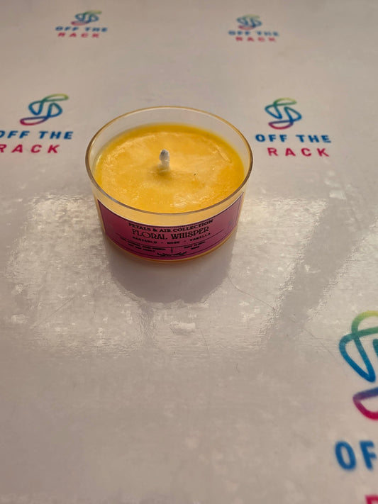 Floral Whisper Tealight Candle