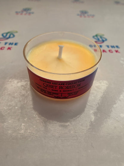 Quiet Horizon Tealight Candle