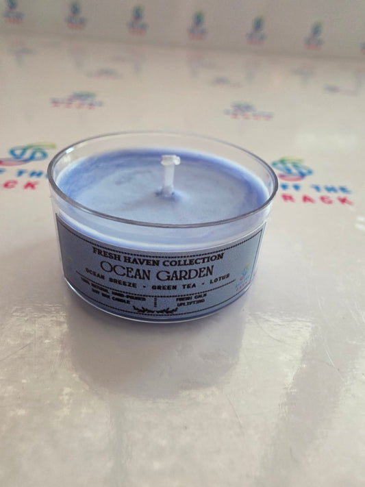 Ocean Garden Tealight Candle