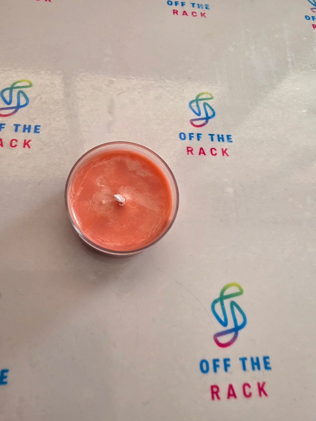 Citrus Strawberry Bloom Tealight Candle