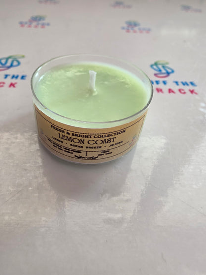 Lemon Coast Tealight Candle