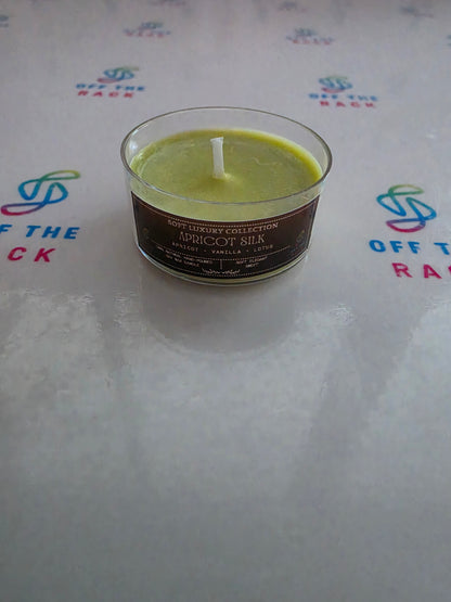Apricot Silk Tealight Candle