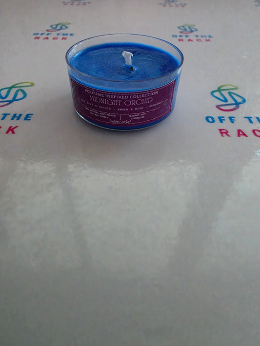 Midnight Orchid Tealight Candle