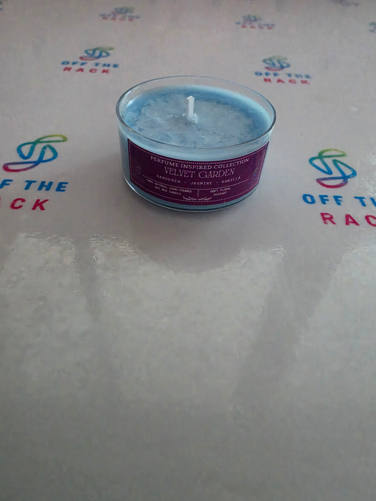 Velvet Garden Tealight Candle