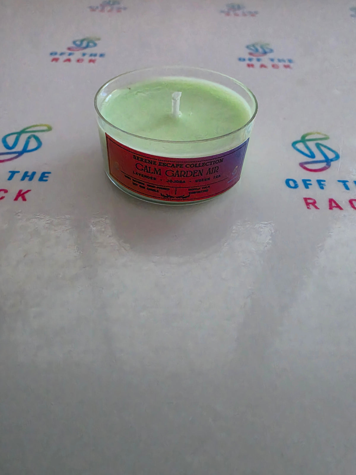 Calm Garden Air Tealight Candle