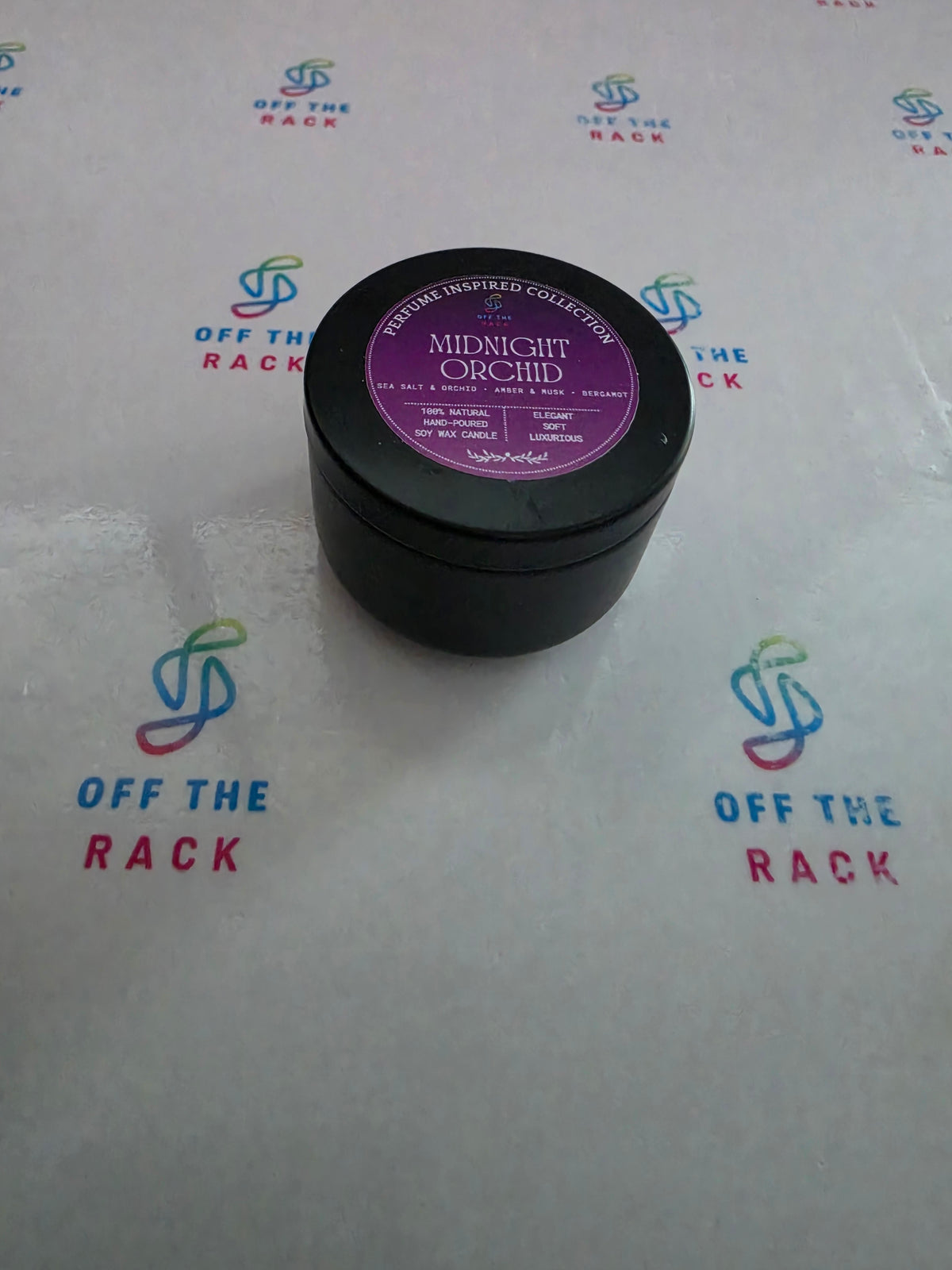 Midnight Orchid Mini Jar Candle