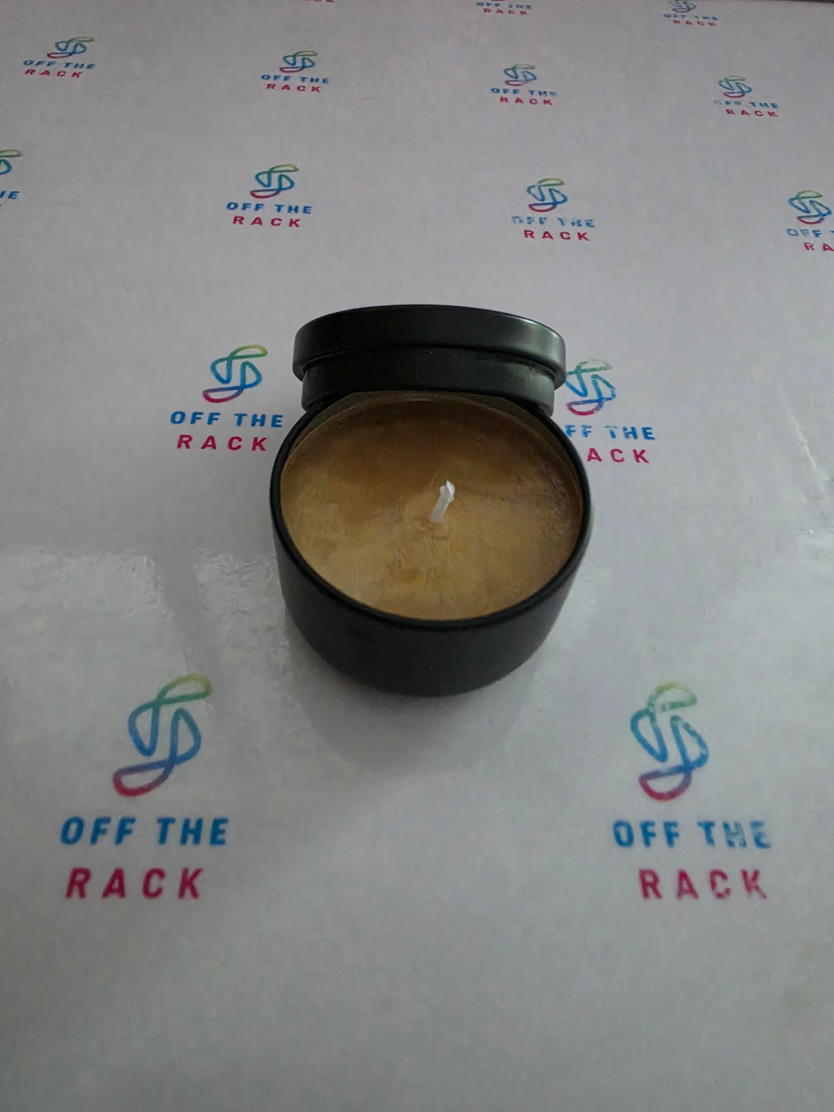 Warm Amber Drift Mini Jar Candle