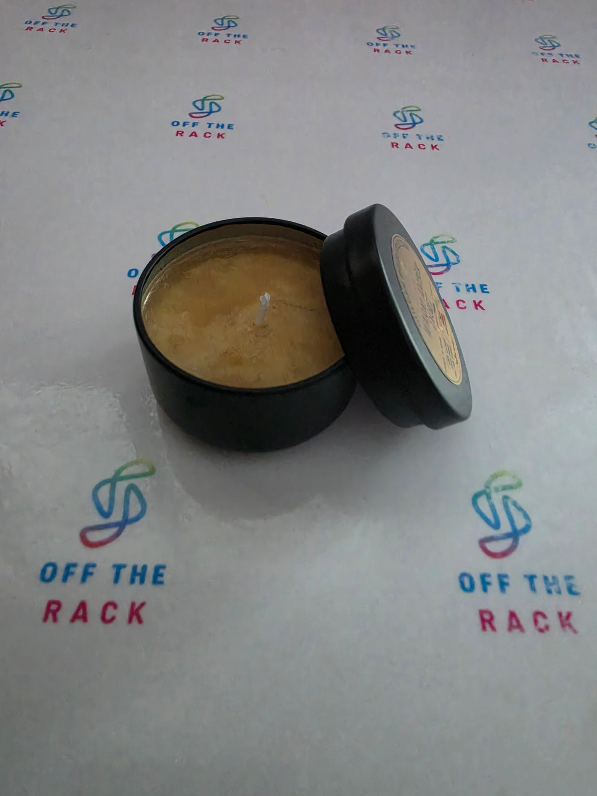 Warm Amber Drift Mini Jar Candle