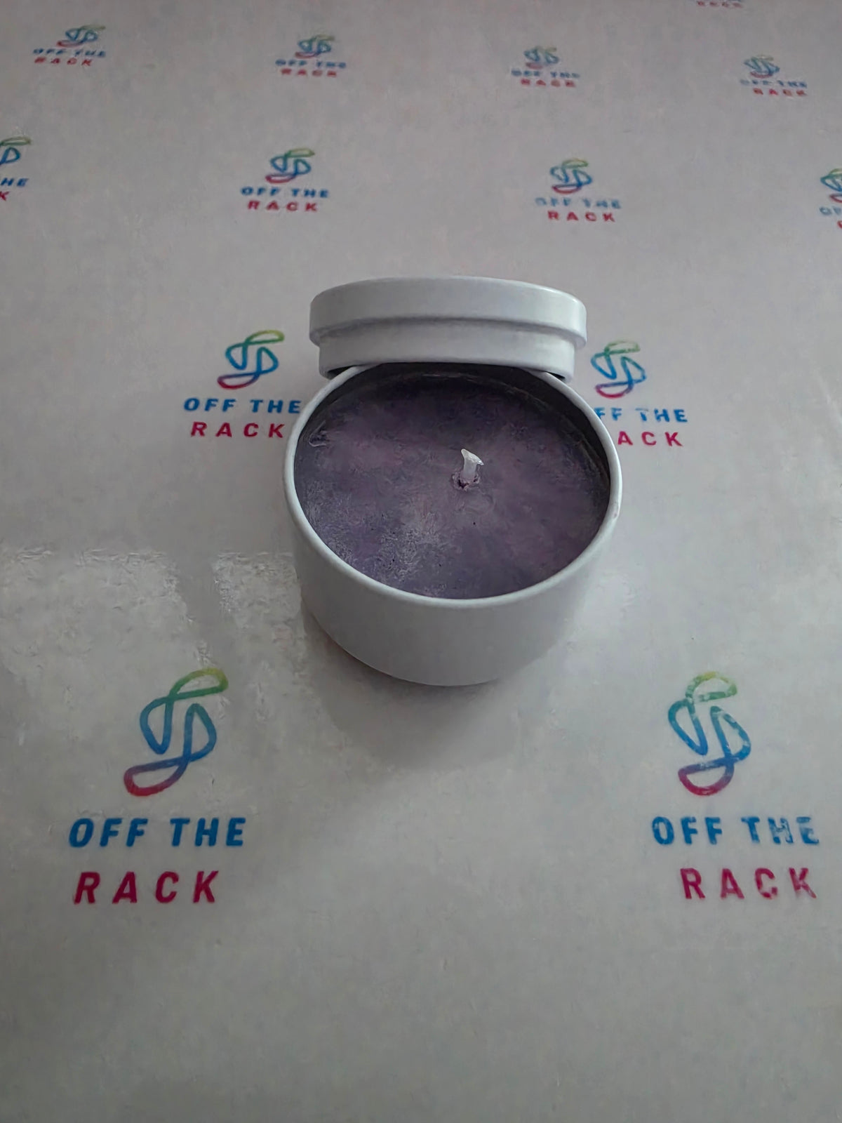 Blue Lavender Mist Mini Jar Candle