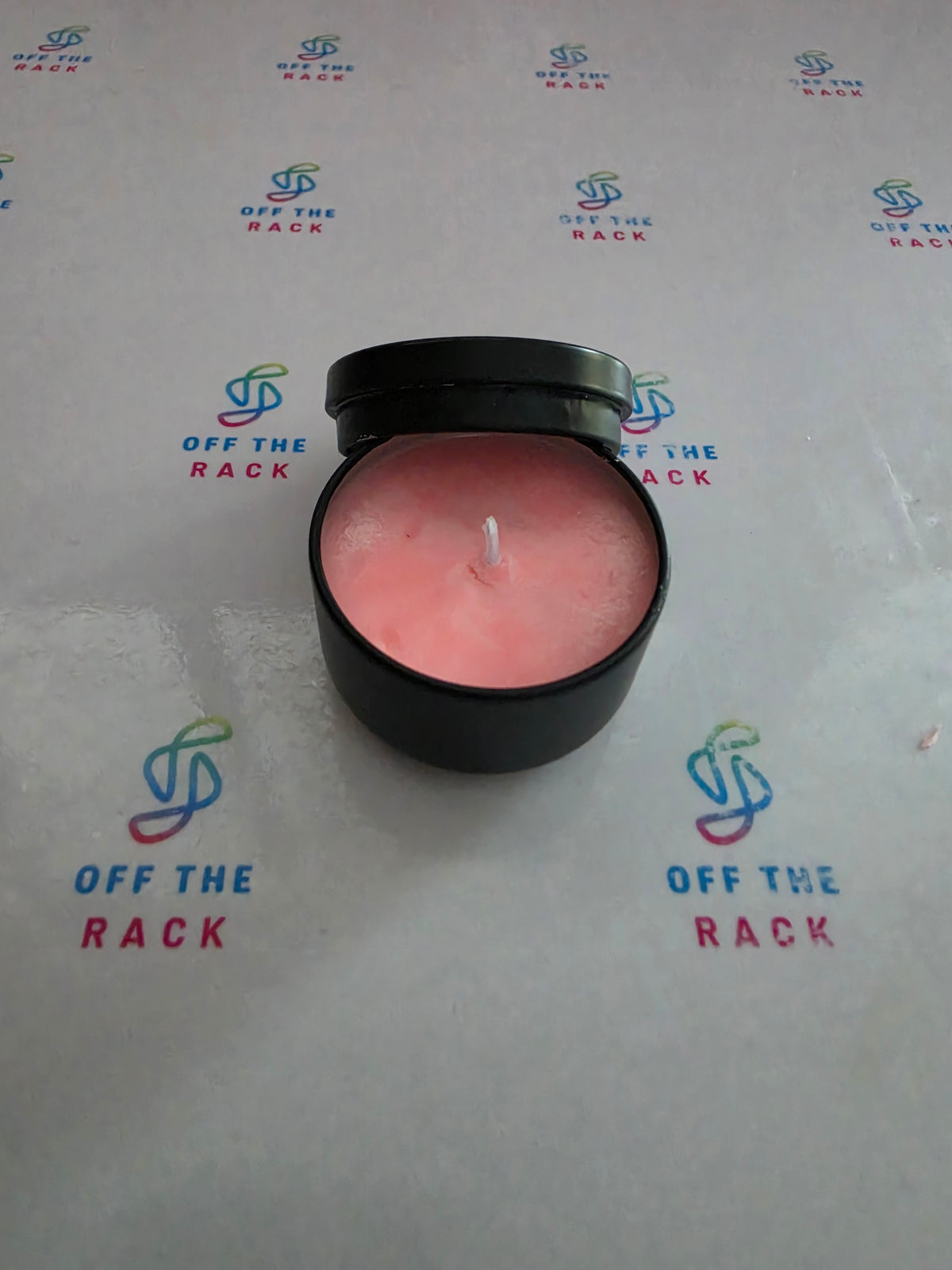 Sunset Peach Bloom Mini Jar Candle