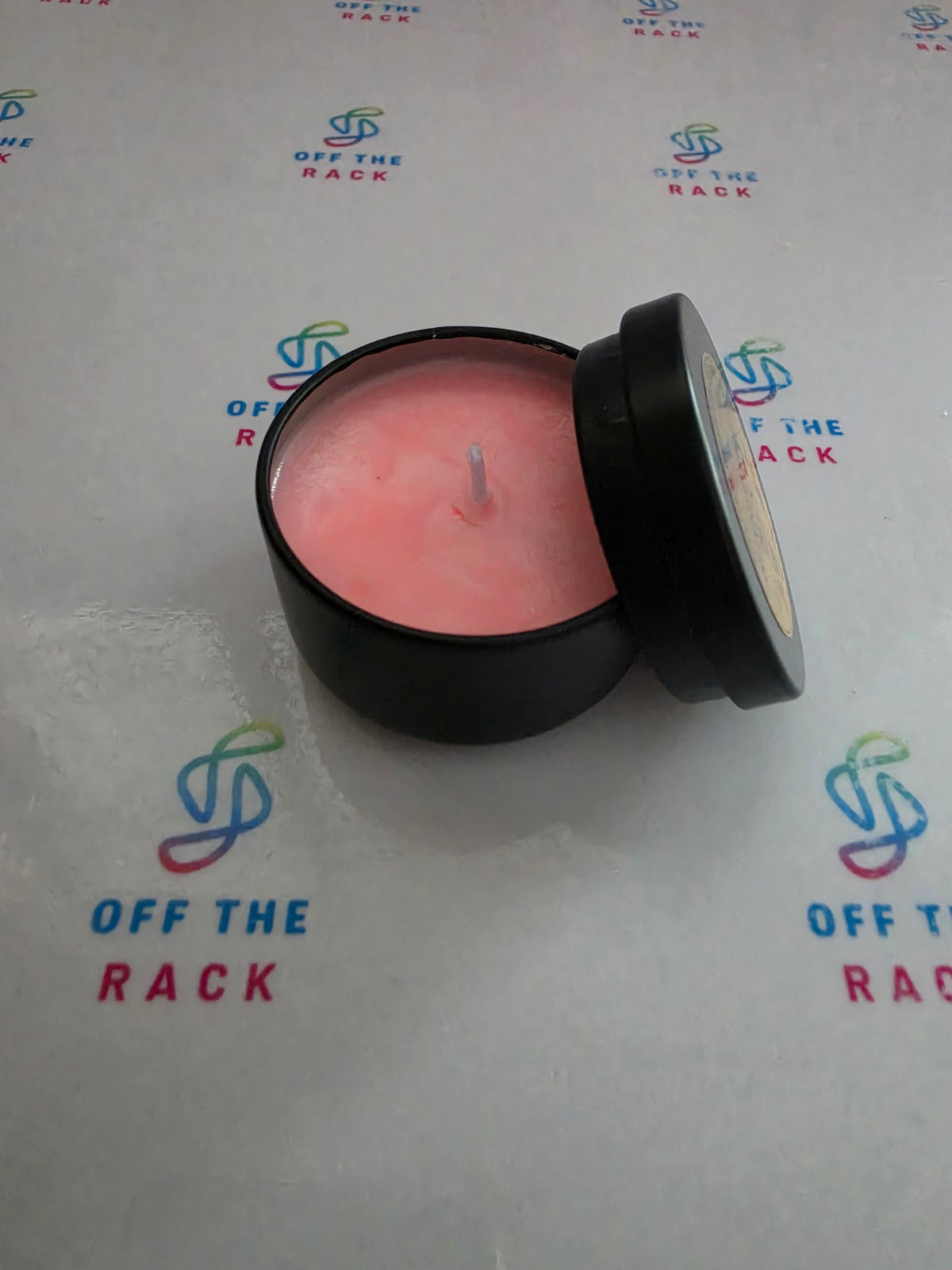 Sunset Peach Bloom Mini Jar Candle