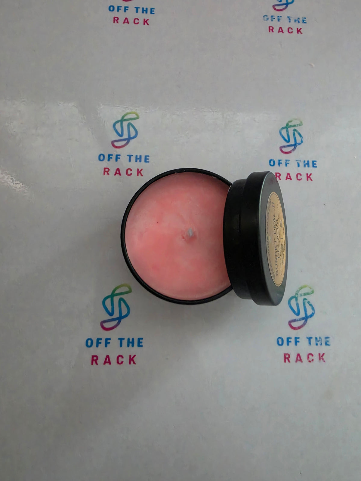 Sunset Peach Bloom Mini Jar Candle