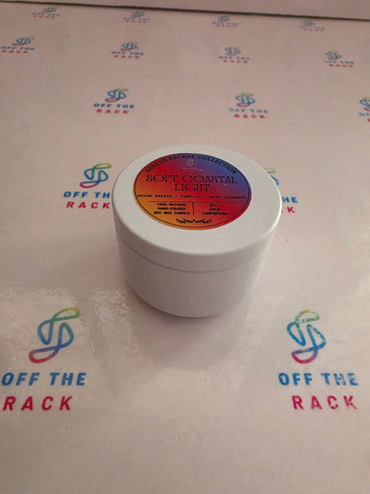 Soft Coastal Light Mini Jar Candle