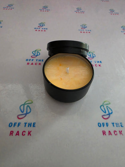 Golden Apricot Glow Mini Jar Candle
