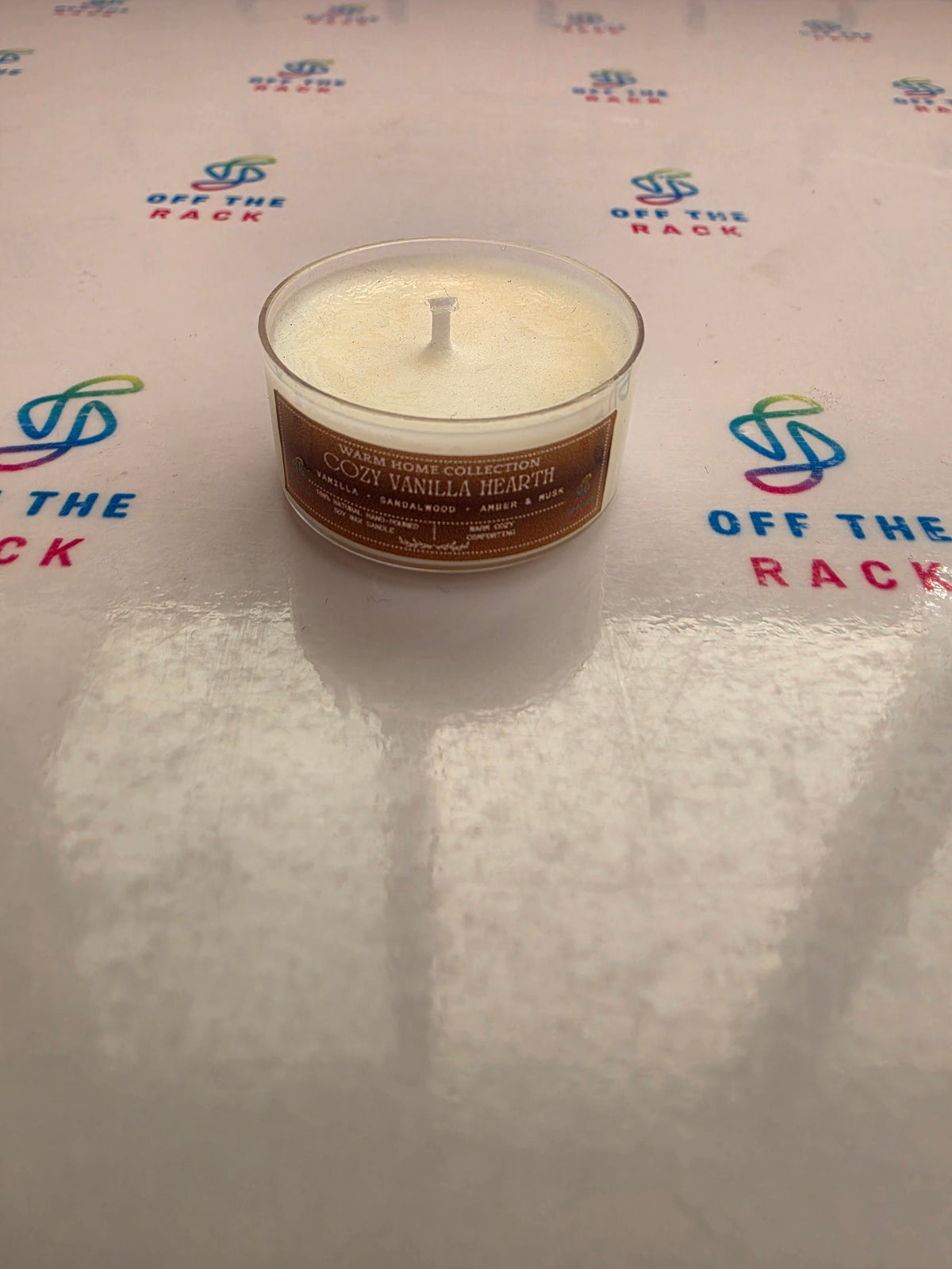 Cozy Vanilla Hearth Tealight Candle