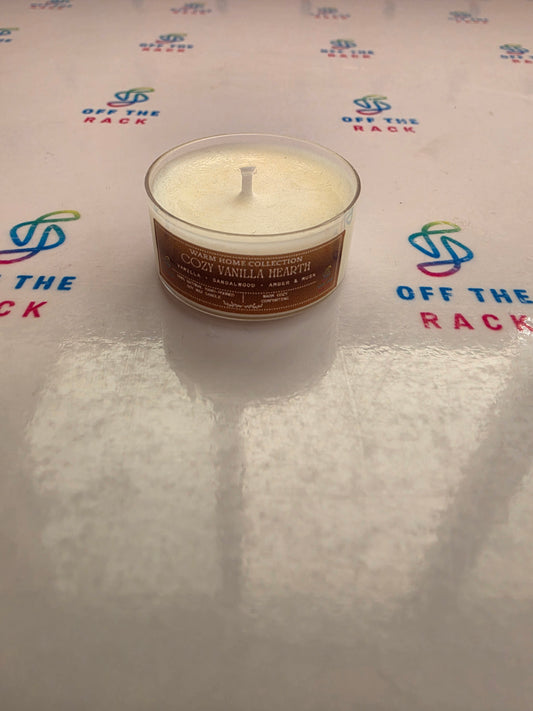 Cozy Vanilla Hearth Tealight Candle