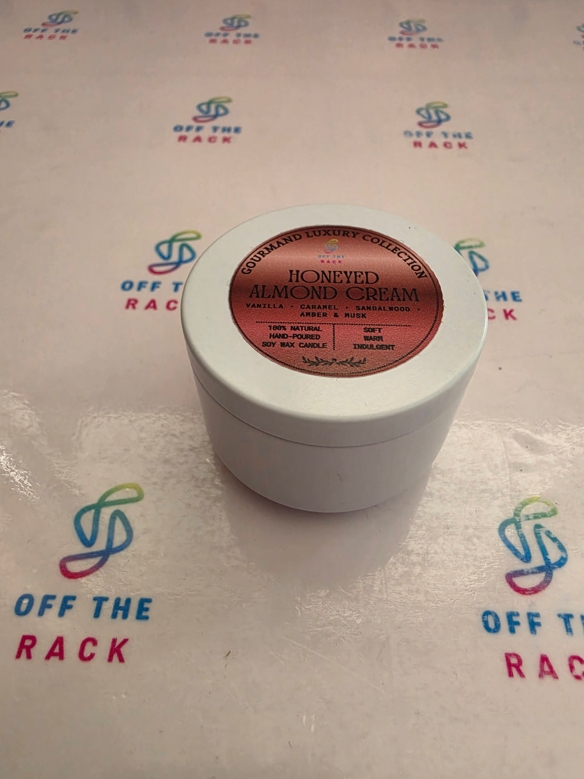 Honeyed Almond Cream Mini Jar Candle