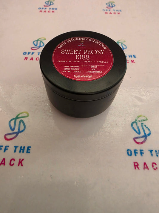 Sweet Peony Kiss Mini Jar Candle