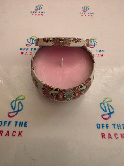 Lakshmi's Garden Mandala Tin Candle