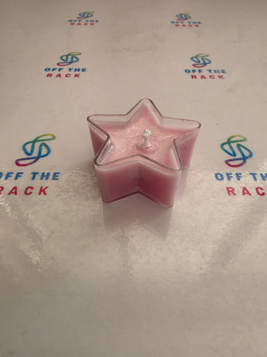 Lakshmi's Garden Small Star Tealight Candle
