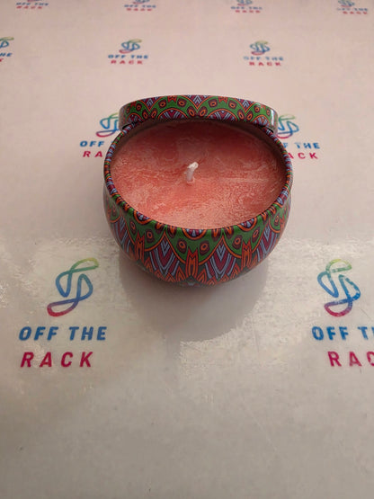 Diwali Mithai Mandala Tin Candle