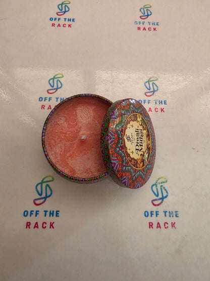 Diwali Mithai Mandala Tin Candle