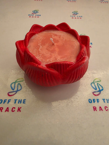 Diwali Mithai Lotus Candle
