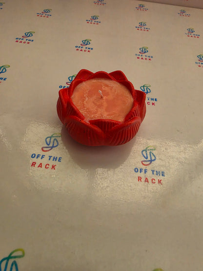 Diwali Mithai Lotus Candle
