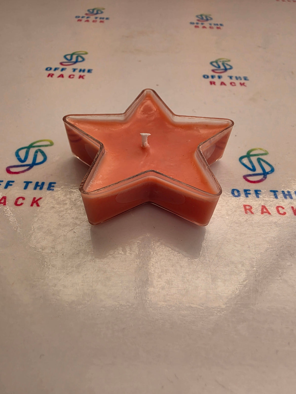 Diwali Mithai Big Star Tealight Candle