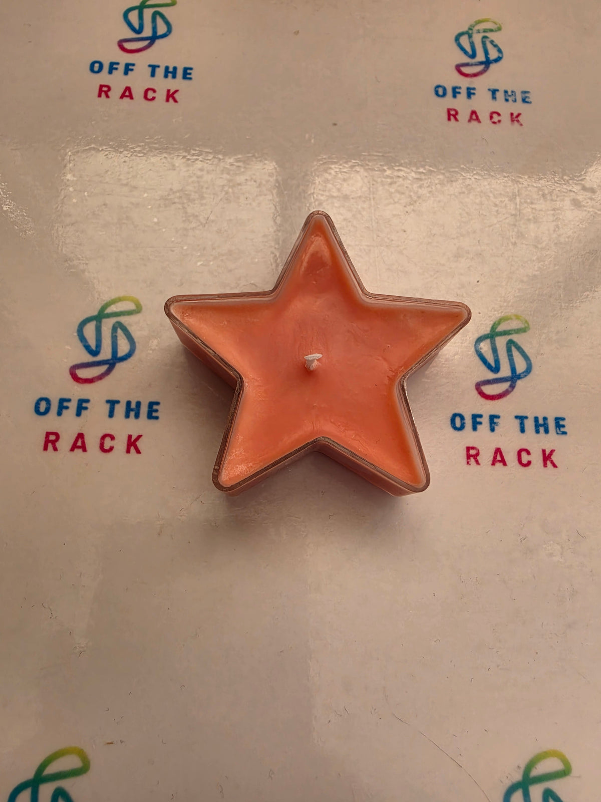Diwali Mithai Big Star Tealight Candle