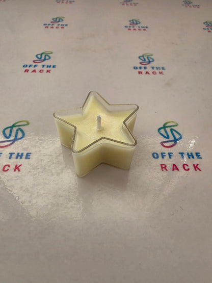 Sandalwood Aarti Small Star Tealight Candle