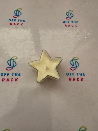 Sandalwood Aarti Small Star Tealight Candle