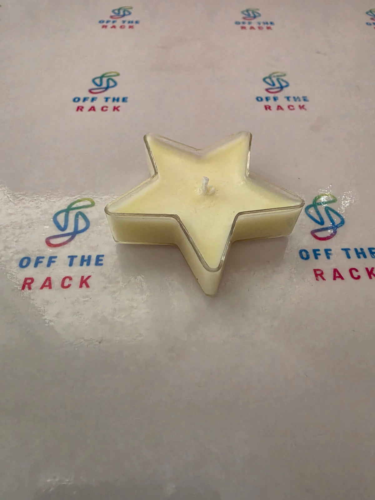 Sandalwood Aarti Big Star Tealight Candle